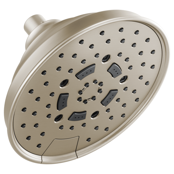Brizo 87495 Essential Shower 7" Classic Round H2O Kinetic Multi-Function Wall Mount Shower Head - 1.75 Gpm