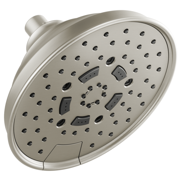 Brizo 87495 Essential Shower 7" Classic Round H2O Kinetic Multi-Function Wall Mount Shower Head - 1.75 Gpm