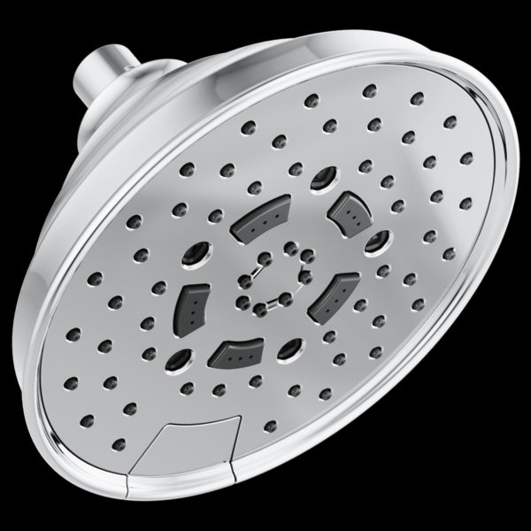 Brizo 87495-2.5 Essential Shower 7" Classic Round H2O Kinetic Multi-Function Wall Mount Shower Head - 2.5 Gpm