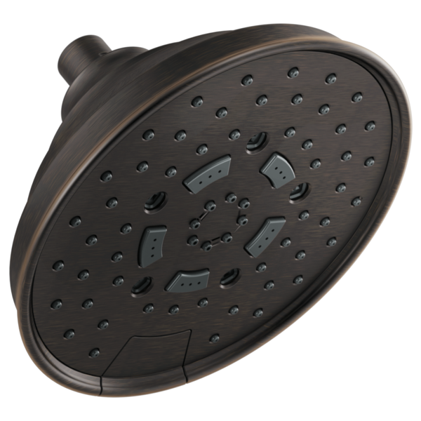 Brizo 87495 Essential Shower 7" Classic Round H2O Kinetic Multi-Function Wall Mount Shower Head - 1.75 Gpm