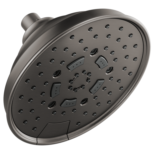 Brizo 87495 Essential Shower 7" Classic Round H2O Kinetic Multi-Function Wall Mount Shower Head - 1.75 Gpm