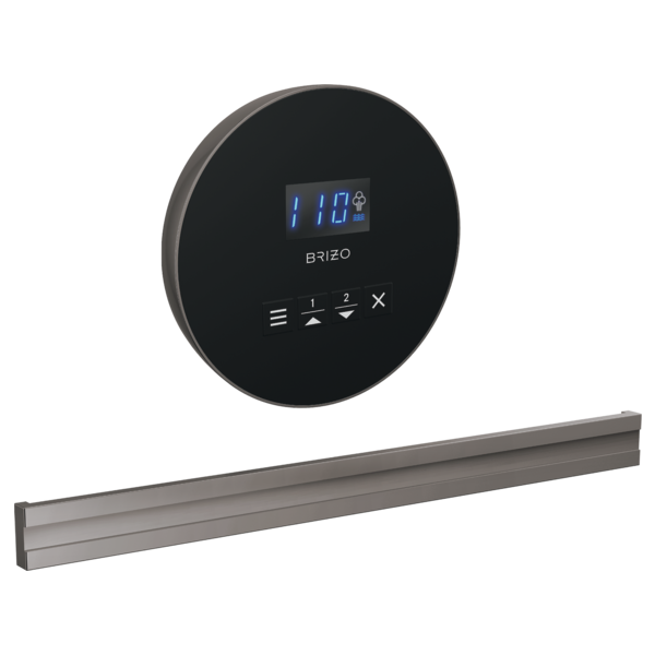 Brizo 8CB-250R Round + bilateral steam set