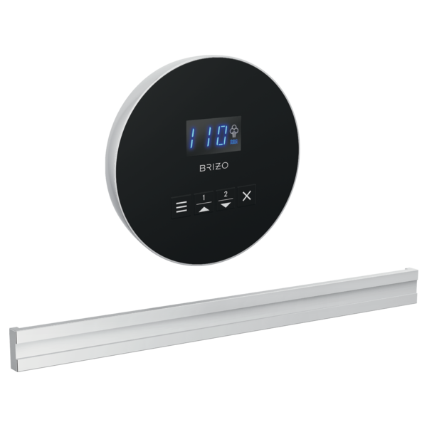 Brizo 8CB-250R Round + bilateral steam set