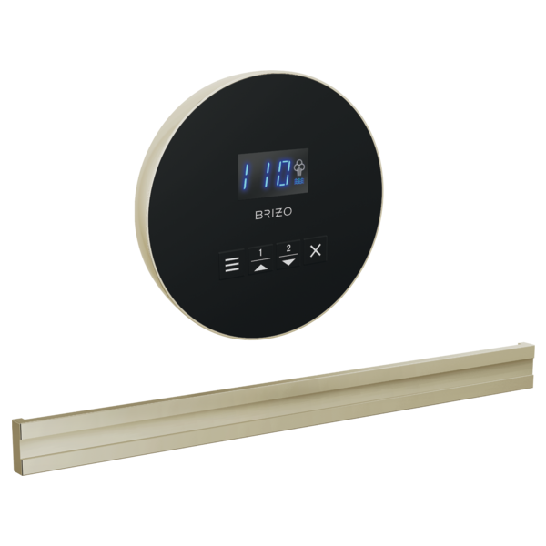 Brizo 8CB-250R Round + bilateral steam set