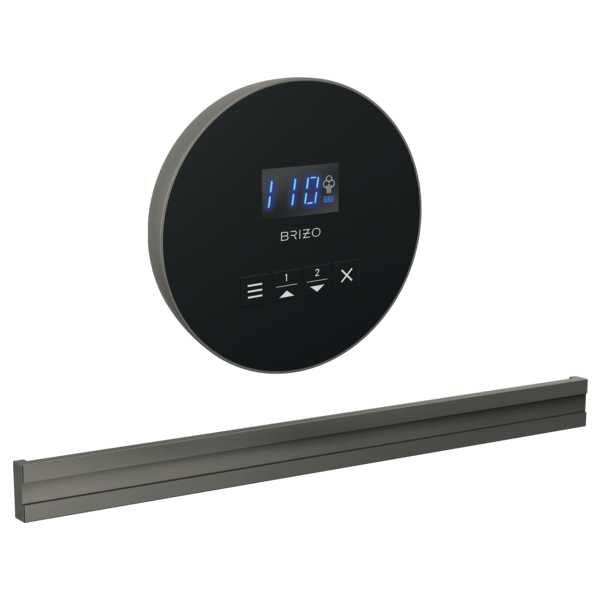 Brizo 8CB-250R Round + bilateral steam set