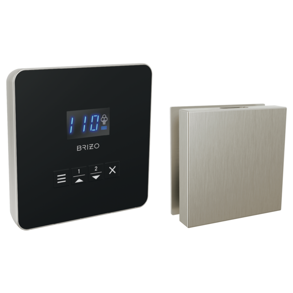 Brizo 8CH-250L Square steam set