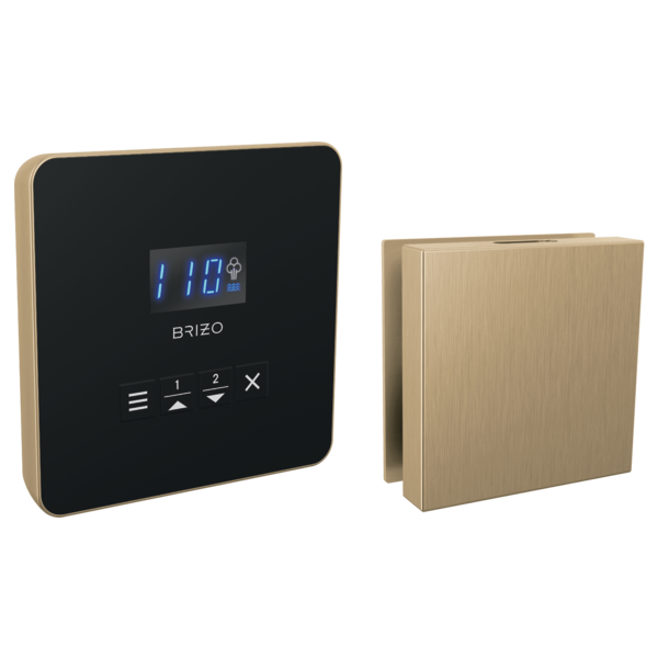 Brizo 8CH-250L Square steam set