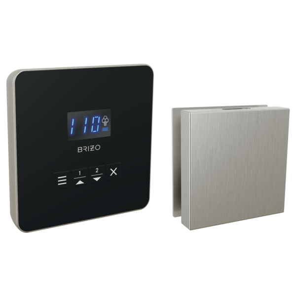 Brizo 8CH-250L Square steam set