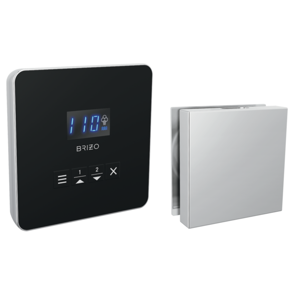 Brizo 8CH-250L Square steam set