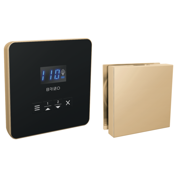 Brizo 8CH-250L Square steam set