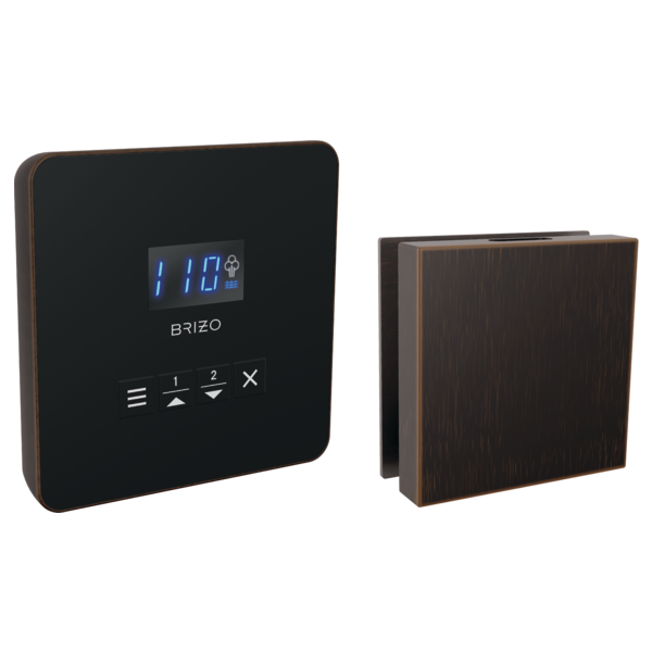 Brizo 8CH-250L Square steam set