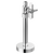 Brizo BT021204 Odin Straight Supply Stop Valve With Cross Handle
