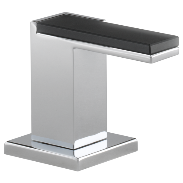 Brizo HL5382 Siderna Widespread Lavatory and Bidet Solar Gray Glass Lever Handle Kit