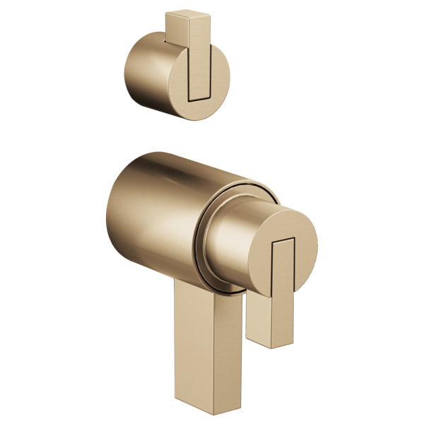 Brizo HL7532 Litze Tempassure Thermostatic Valve With Diverter Trim Handle Kit - Lever