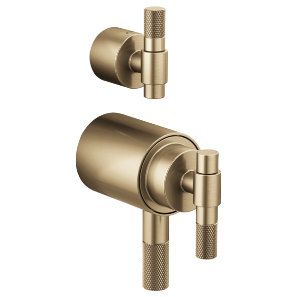Brizo HL7533 Litze Tempassure Thermostatic Valve With Diverter Trim Handle Kit - T - Lever