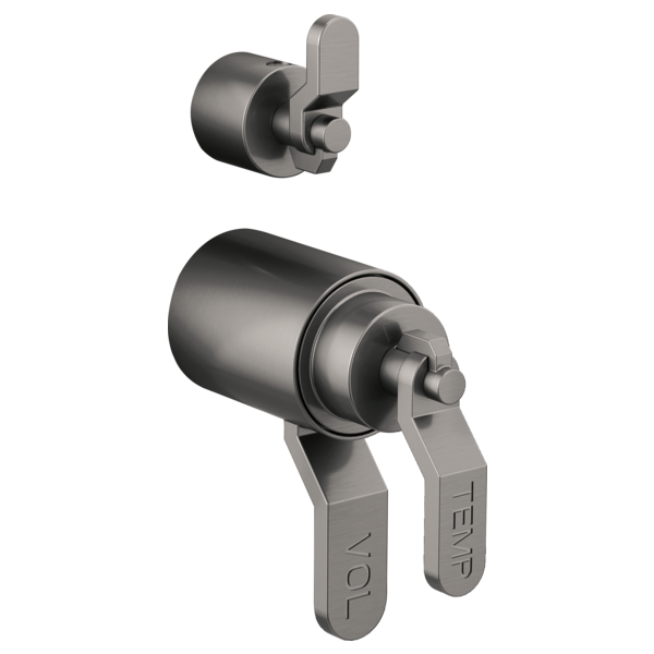 Brizo HL7534 Litze Tempassure Thermostatic Valve With Diverter Trim Handle Kit - Industrial Lever