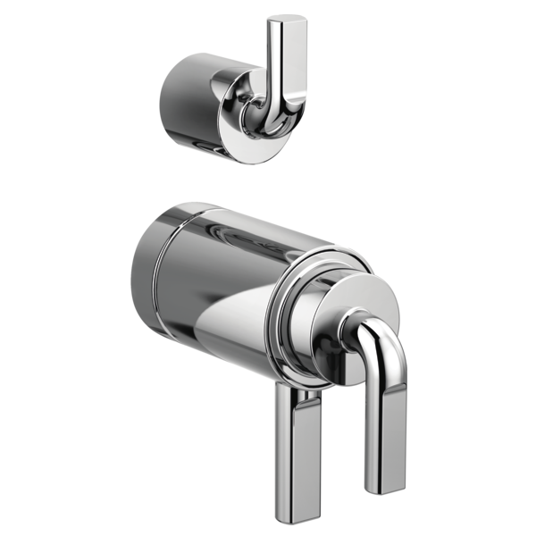 Brizo HL7539 Litze Tempassure Thermostatic Valve With Diverter Trim Handle Kit - Notch Lever