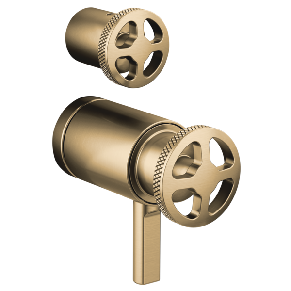 Brizo HW7532 Litze Tempassure Thermostatic Valve With Diverter Trim Handle Kit - Wheel