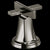 Brizo HX698 Levoir Roman Tub Cross Handle Kit