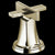 Brizo HX698 Levoir Roman Tub Cross Handle Kit