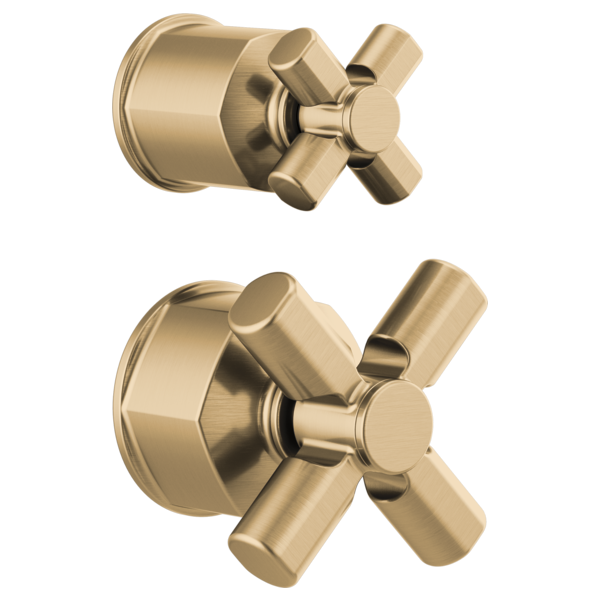 Brizo HX75P76 Invari Pressure Balance Valve With Integrated Diverter Trim Cross Handle Kit - Parent