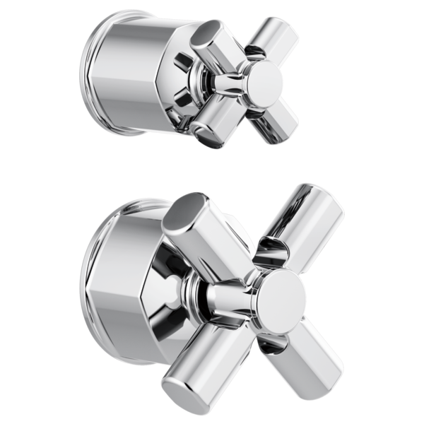 Brizo HX75P76 Invari Pressure Balance Valve With Integrated Diverter Trim Cross Handle Kit
