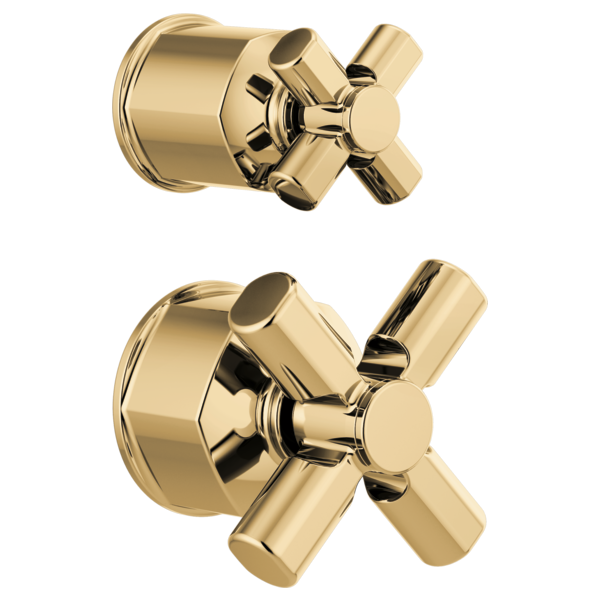 Brizo HX75P76 Invari Pressure Balance Valve With Integrated Diverter Trim Cross Handle Kit
