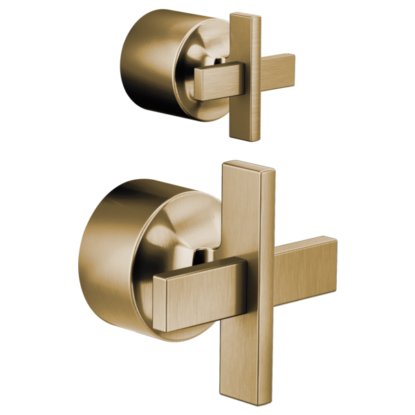 Brizo HX75P98 Levoir Pressure Balance Valve With Integrated Diverter Trim Cross Handle Kit