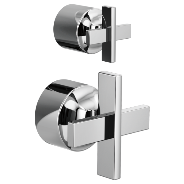 Brizo HX75P98 Levoir Pressure Balance Valve With Integrated Diverter Trim Cross Handle Kit
