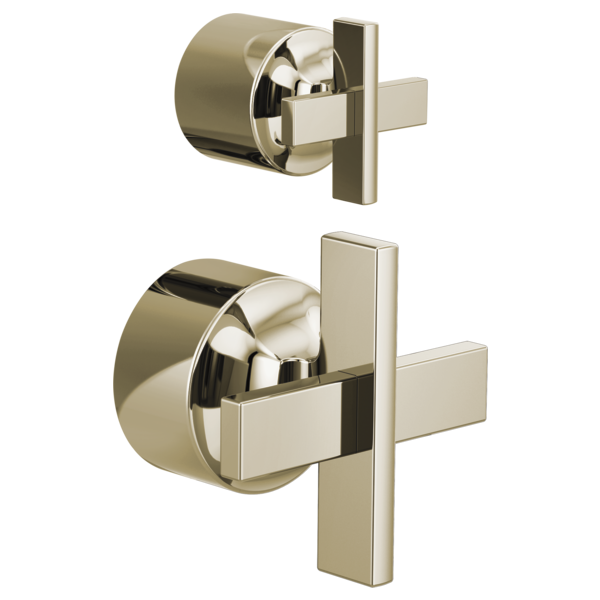 Brizo HX75P98 Levoir Pressure Balance Valve With Integrated Diverter Trim Cross Handle Kit
