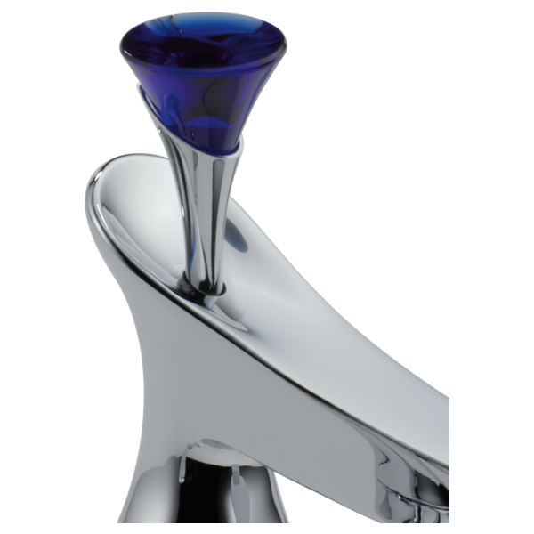 Brizo RP48903 Rsvp Blue Glass Finial - Widespread