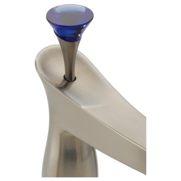 Brizo RP48904BN Rsvp blue glass finial - roman tub