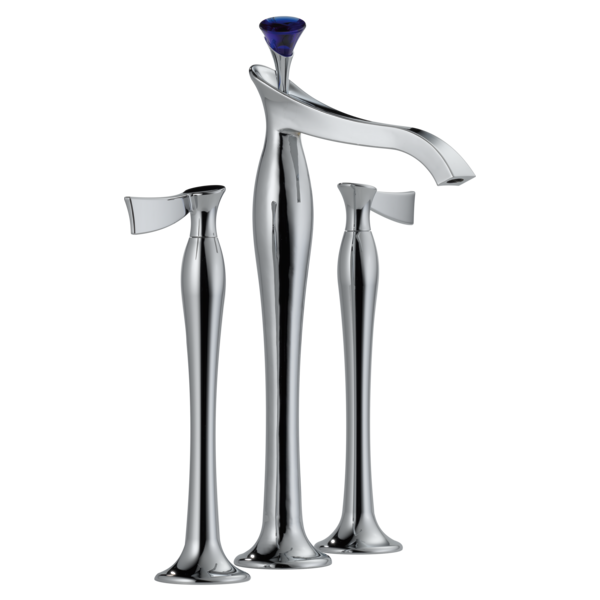 Brizo RP63256PC Rsvp blue crystal finial