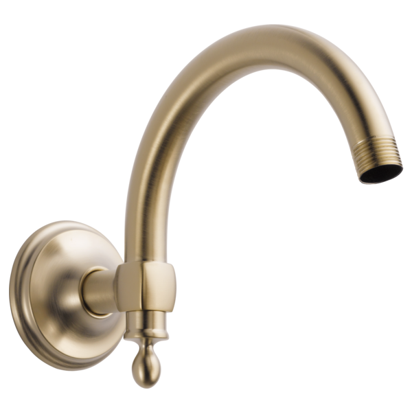 Brizo RP70909 Essential Shower 10" Classic Wall Mount Shower Arm and Flange