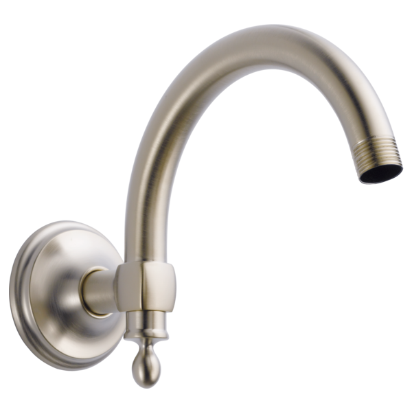 Brizo RP70909 Essential Shower 10" Classic Wall Mount Shower Arm and Flange