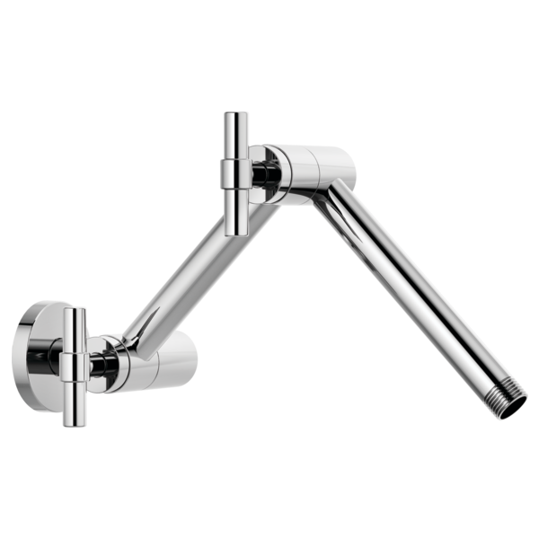 Brizo RP81434 Essential Shower Linear Round Jointed Wall Mount Shower Arm and Flange