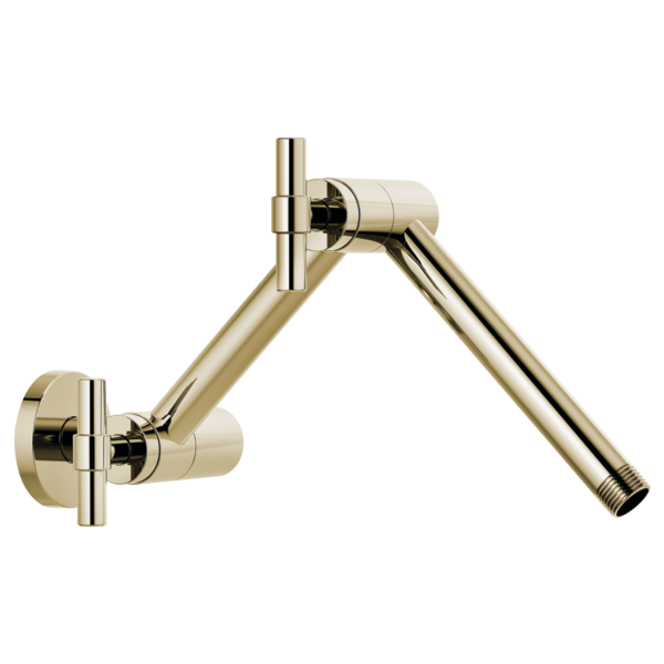 Brizo RP81434 Essential Shower Linear Round Jointed Wall Mount Shower Arm and Flange