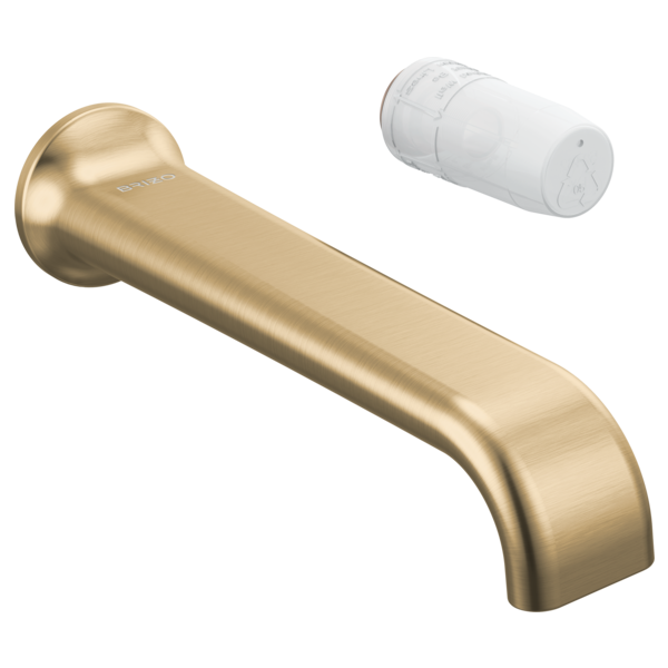 Brizo T65767LF-LHP-ECO Allaria Two-Hole, Single-Handle Wall Mount Lavatory Faucet - Less Handle 1.2 Gpm