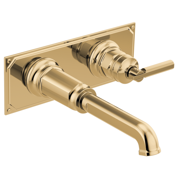 Brizo T65776LF-LHP-ECO Invari Two-Hole, Single-Handle Wall Mount Lavatory Faucet - Less Handle 1.2 Gpm