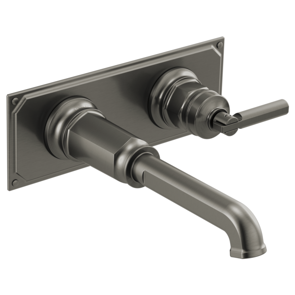 Brizo T65776LF-LHP Invari Two-Hole, Single-Handle Wall Mount Lavatory Faucet - Less Handle 1.5 Gpm