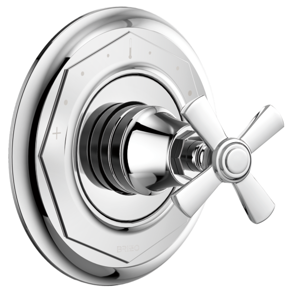 Brizo T66T061 Rook Sensori Thermostatic Valve Trim - Cross