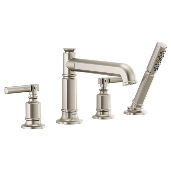 Brizo T67476-LHP Invari Roman Tub Faucet With Handshower - Less Handles