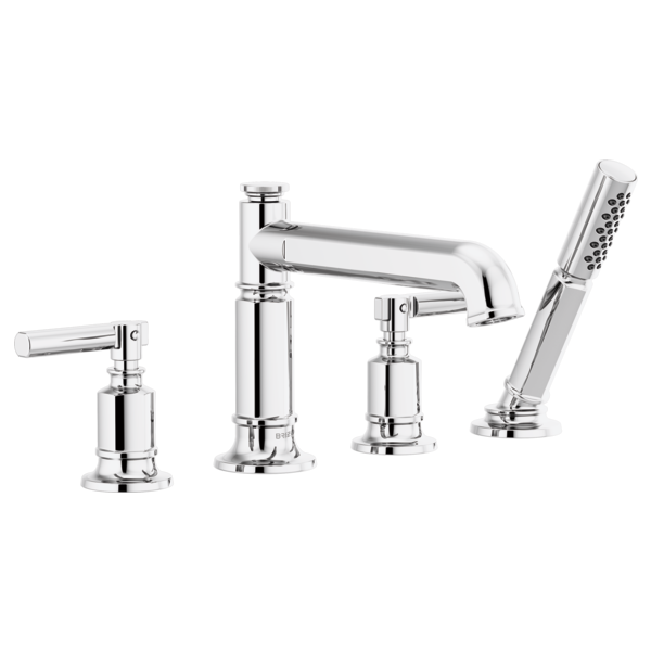Brizo T67476-LHP Invari Roman Tub Faucet With Handshower - Less Handles