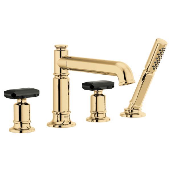 Brizo T67476-LHP Invari Roman Tub Faucet With Handshower - Less Handles