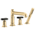 Brizo T67476-LHP Invari Roman Tub Faucet With Handshower - Less Handles