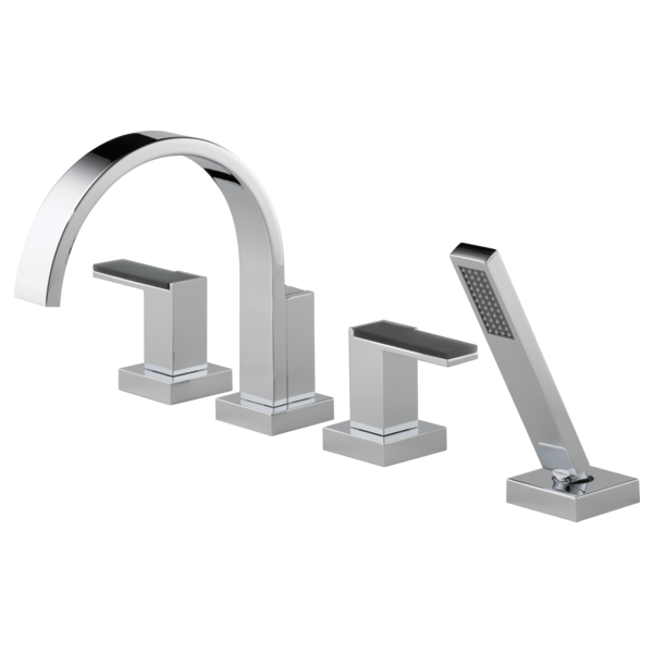 Brizo T67480-LHP Siderna Roman Tub Faucet With Hand Shower - Less Handles