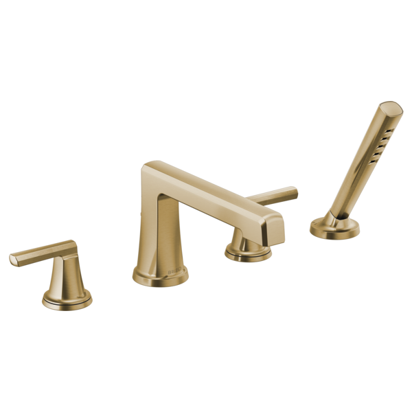 Brizo T67498-LHP Levoir Roman Tub Faucet With Handshower - Less Handles