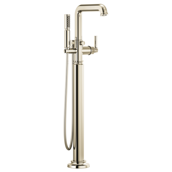 Brizo T70176-LHP Invari Single-Handle Floor Mount Tub Filler - Less Handle