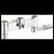 Brizo T70310-LHP Kintsu Two-Handle Tub Filler Body Assembly - Less Handles