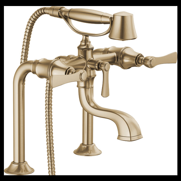 Brizo T70360 Rook Two-Handle Tub Filler Trim Kit With Lever Handles